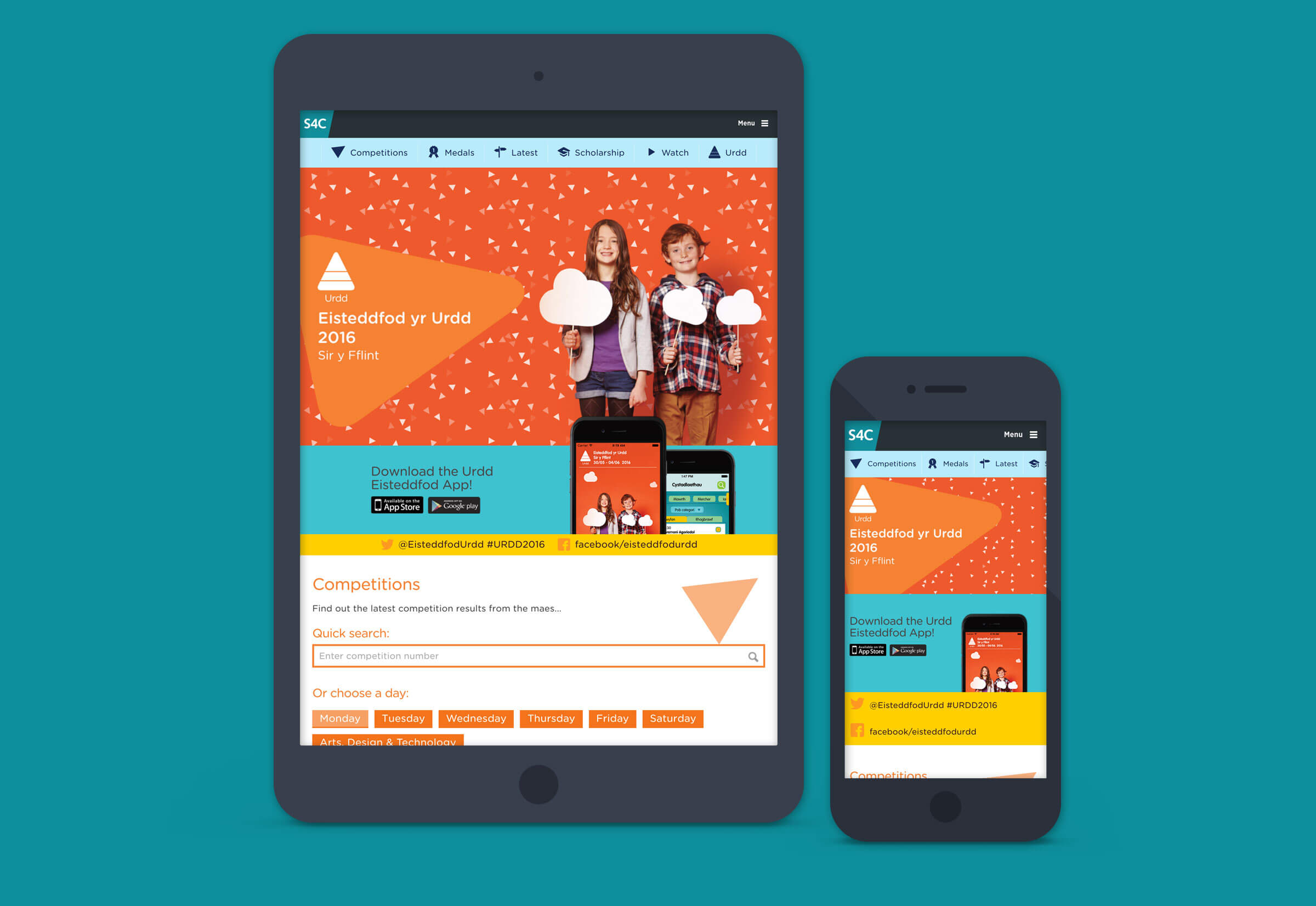 S4C Urdd Eisteddfod Microsite