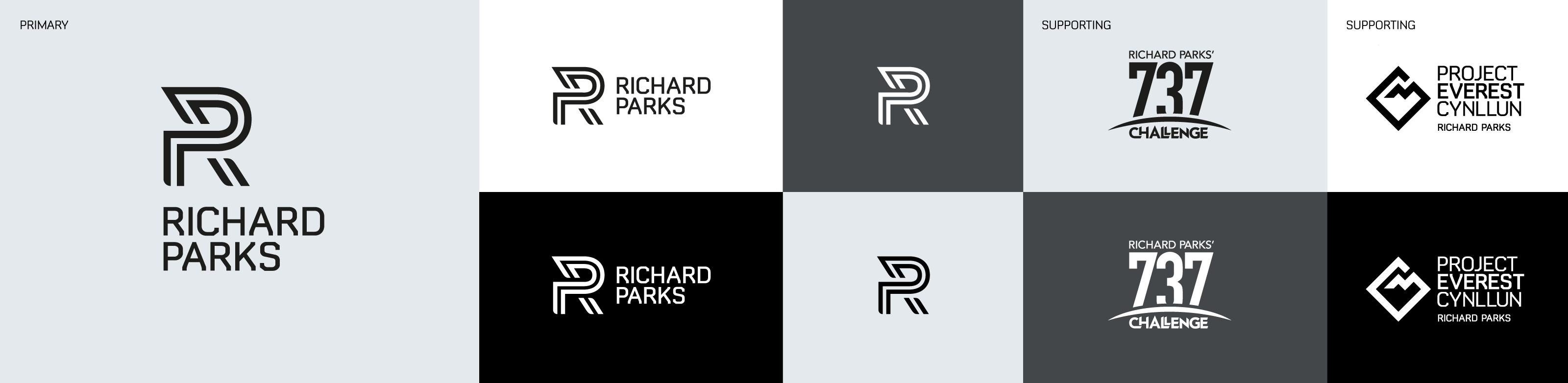 Richard Parks logo design