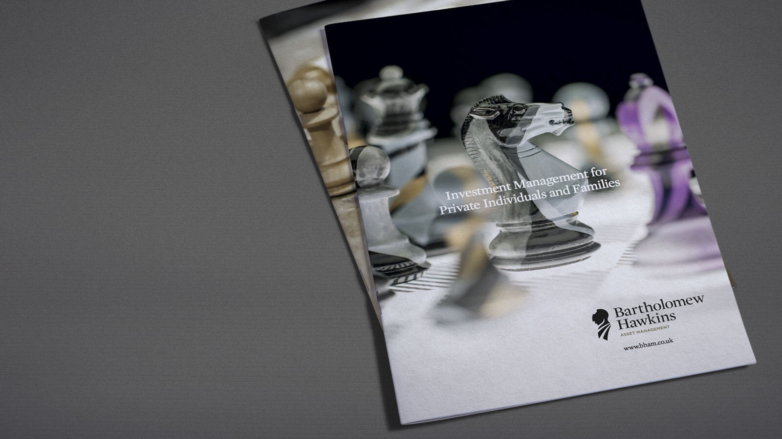 Bartholomew Hawkins brochure design