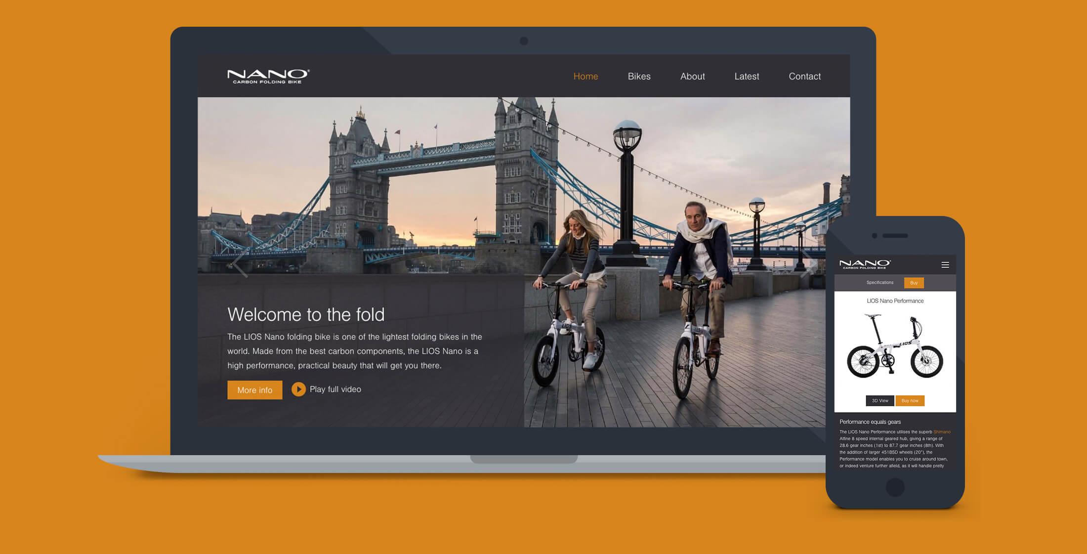 Lios responsive website