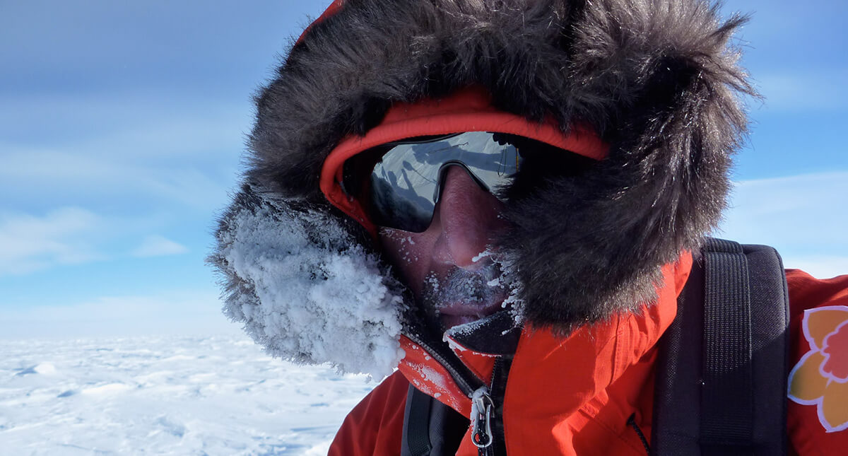 Richard Parks Reaches South Pole Summit