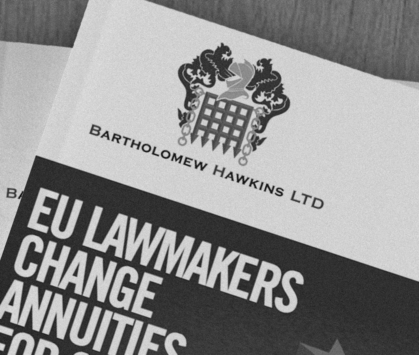 Bartholomew Hawkins old logo