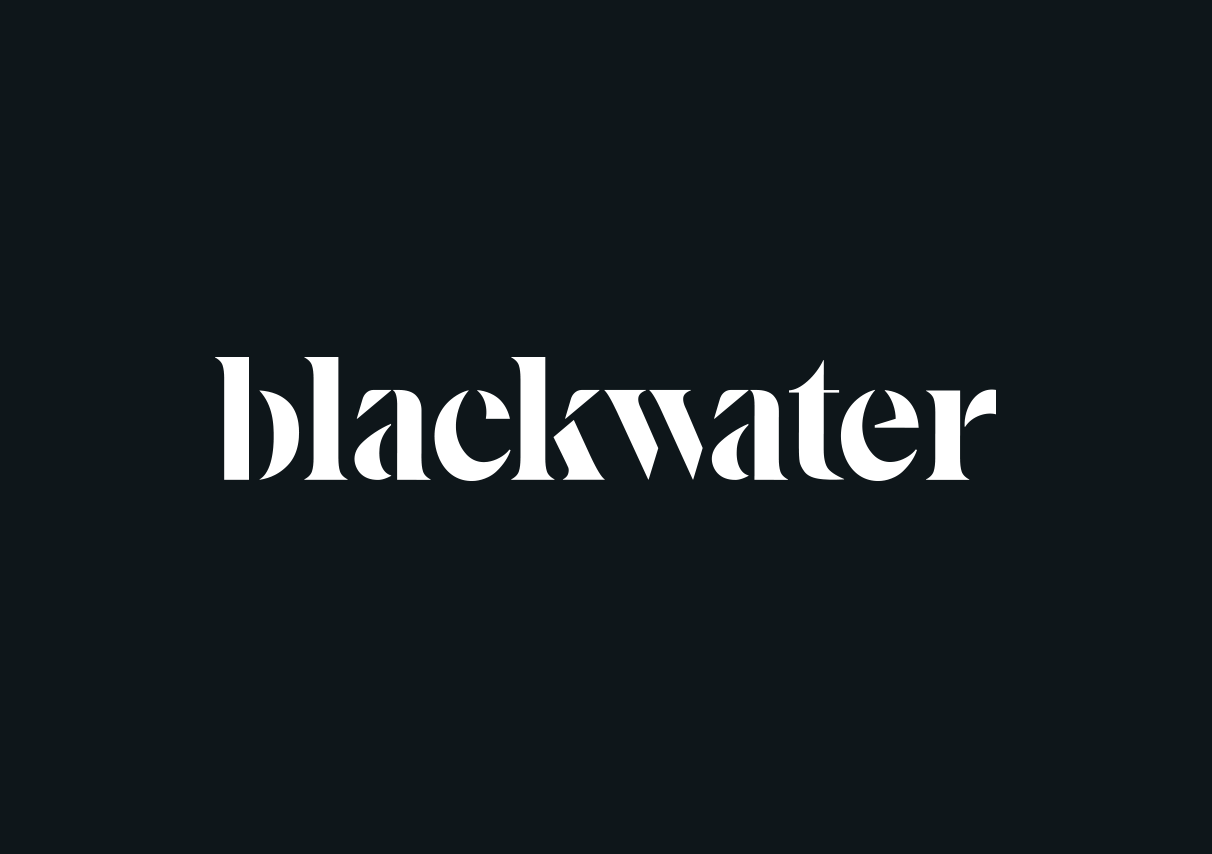 blackwater gallery brand identity
