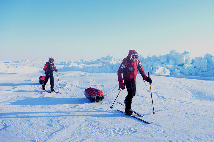 Richard Parks Reaches North Pole