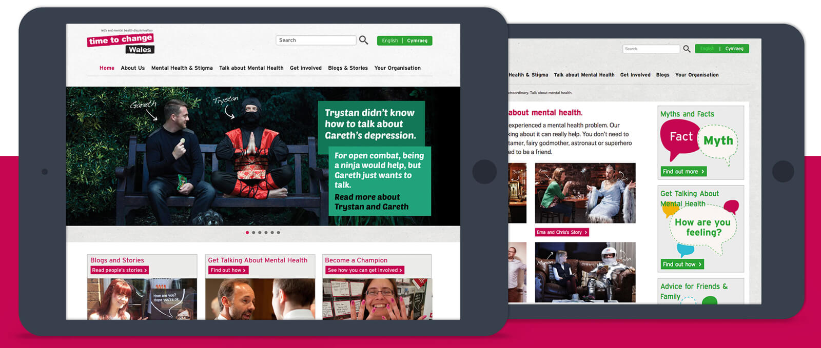 Time To Change Wales website