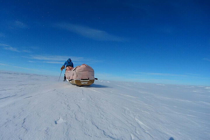Richard Parks at the South Pole