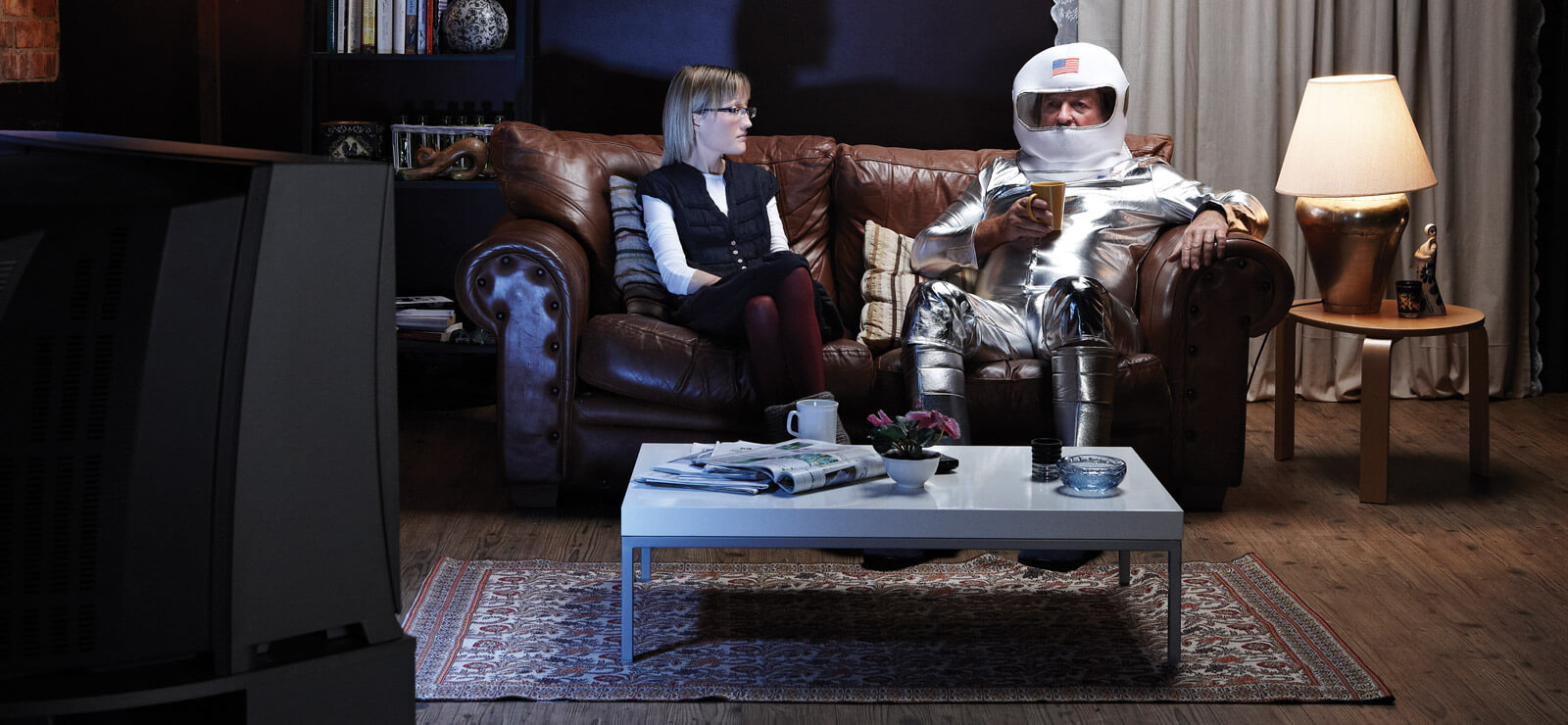 Time To Change Wales campaign astronaut