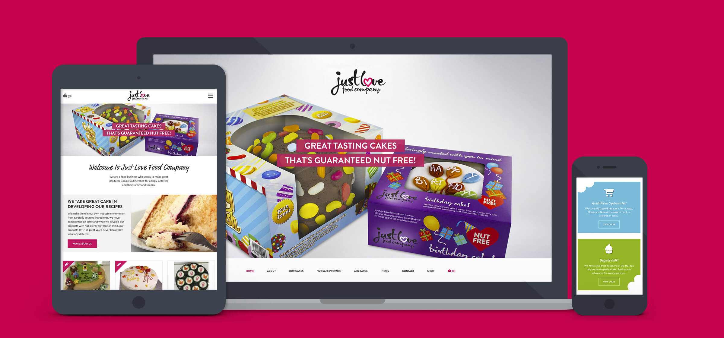 JLFC responsive website