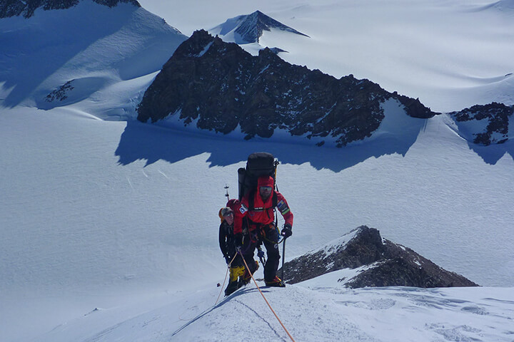 Richard Parks Summits Vinson