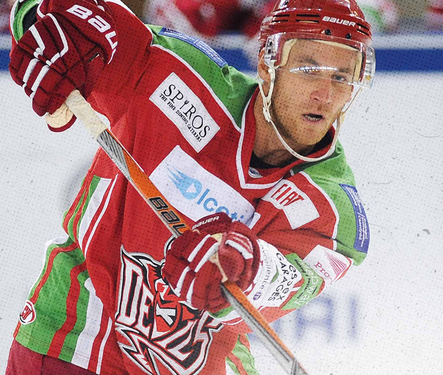 cardiff devils branding ice hockey