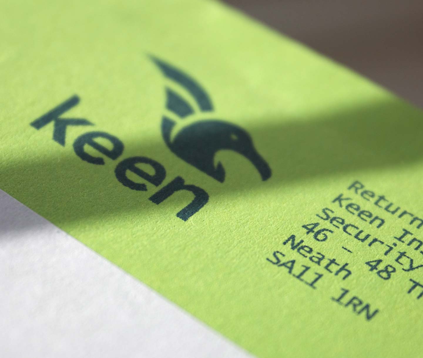 Keen logo single colour