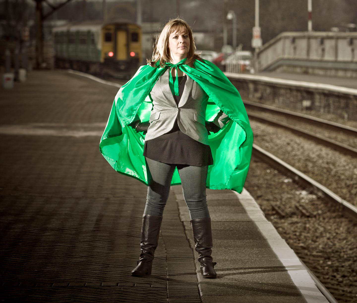 Traveline heroes advertising in cardiff