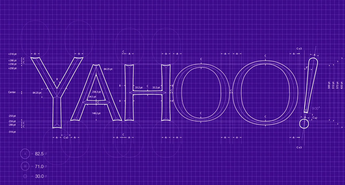 Yahoo's new logo