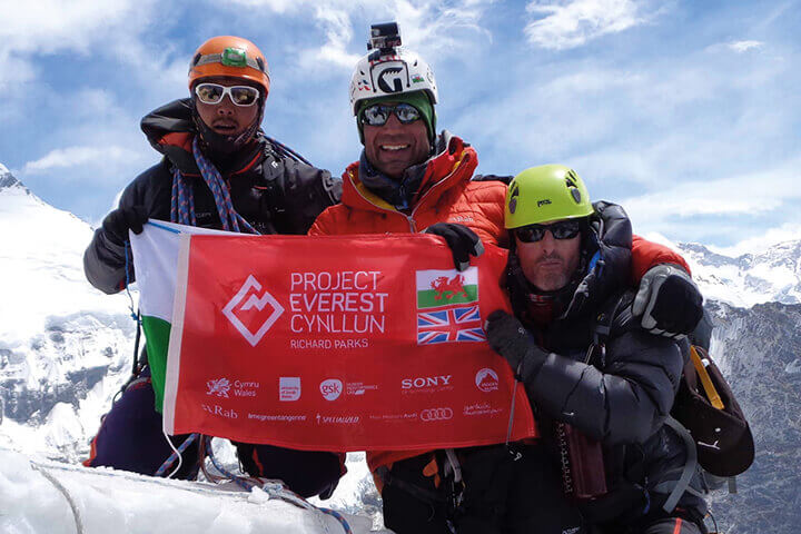 Richard Parks starting Project Everest