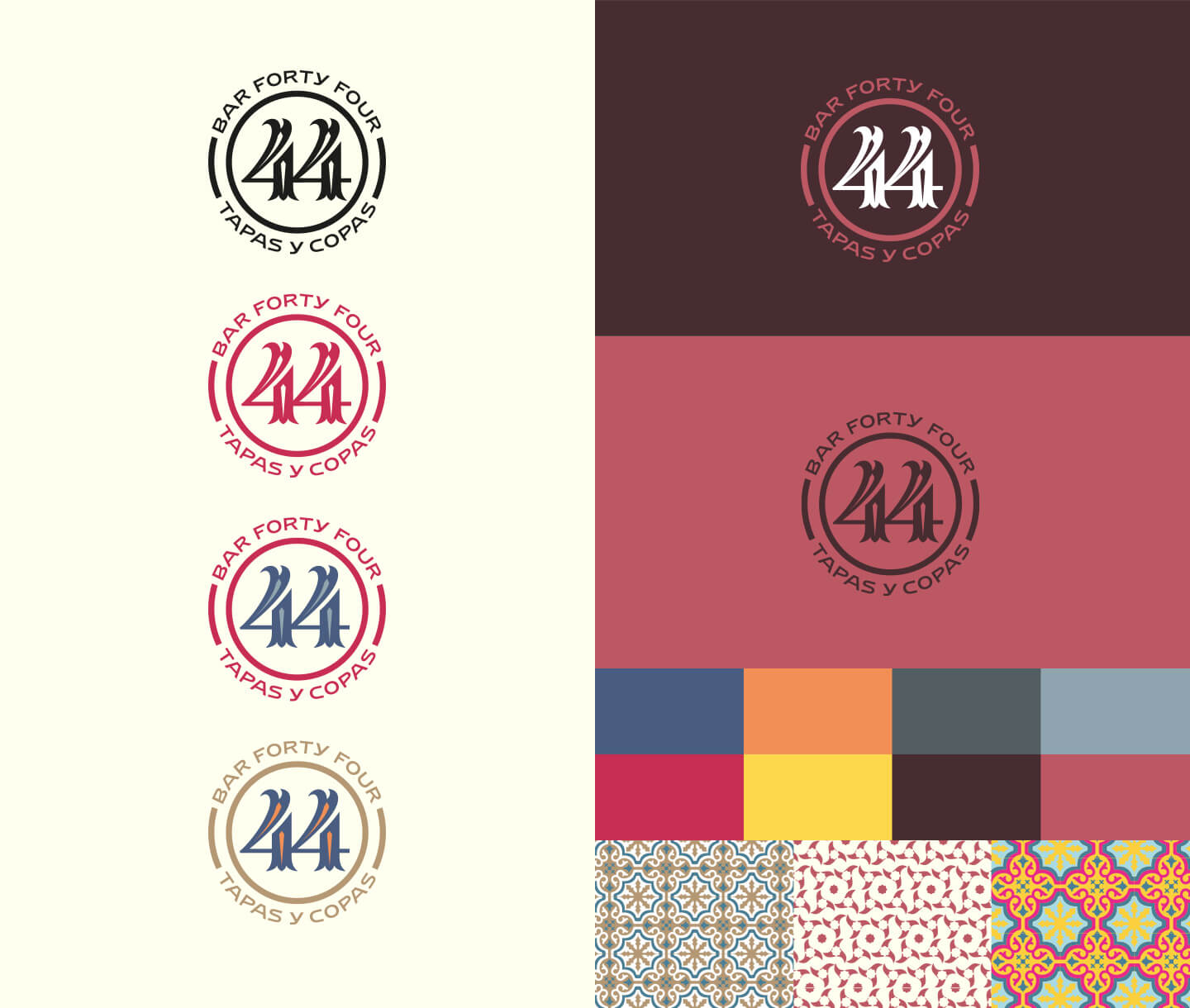 Bar 44 brand assets