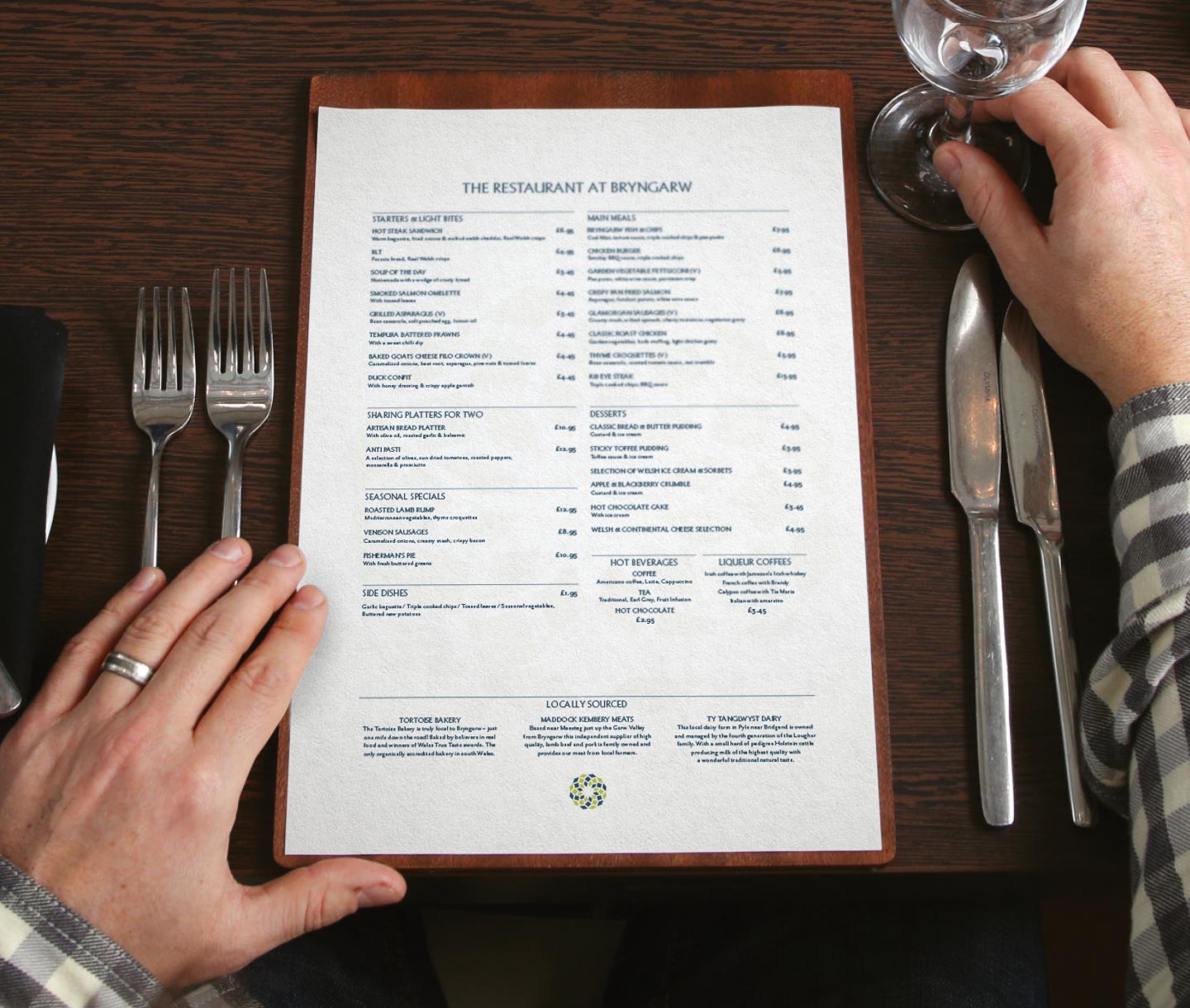 menu design