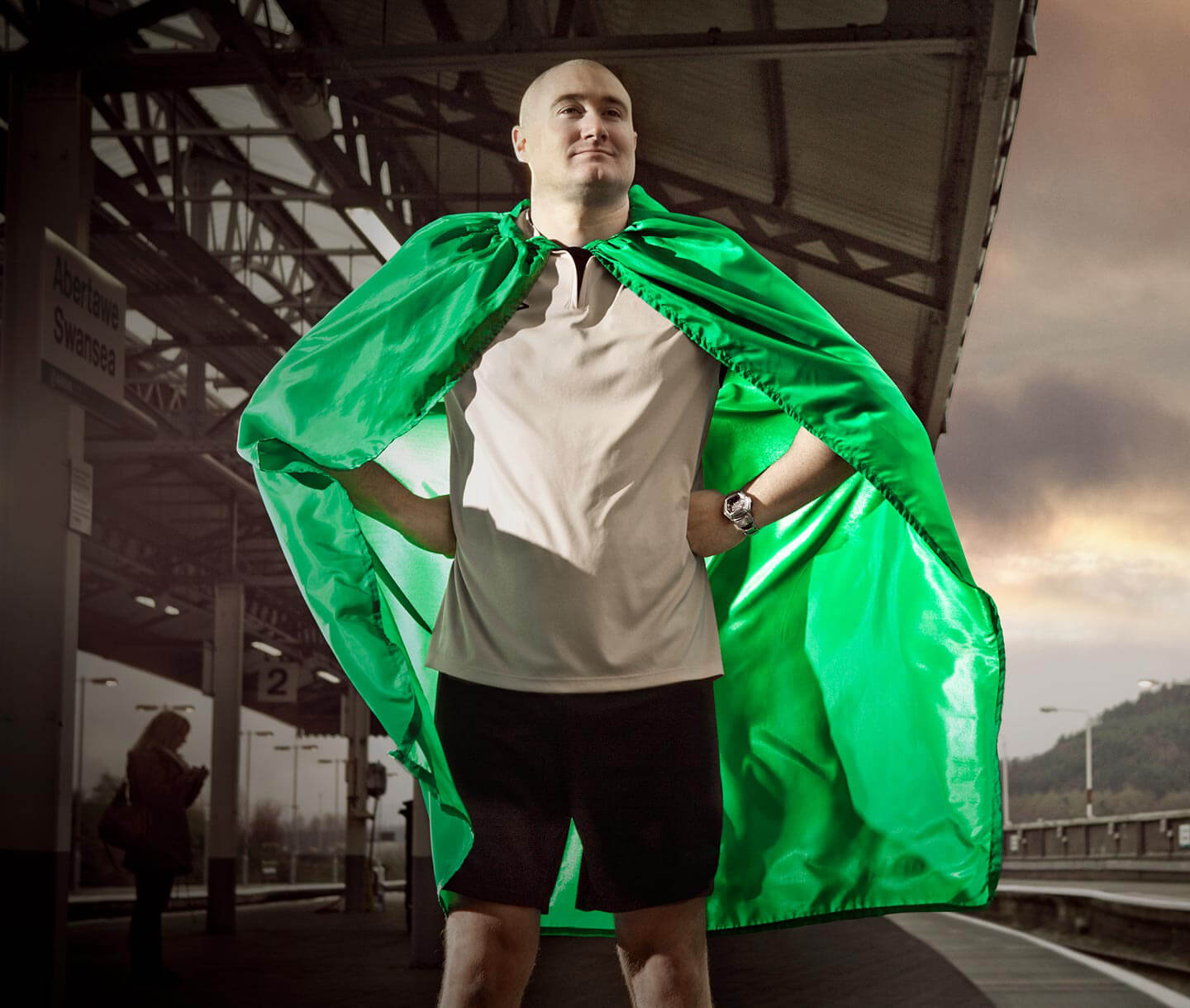 Traveline heroes advertising photography cardiff