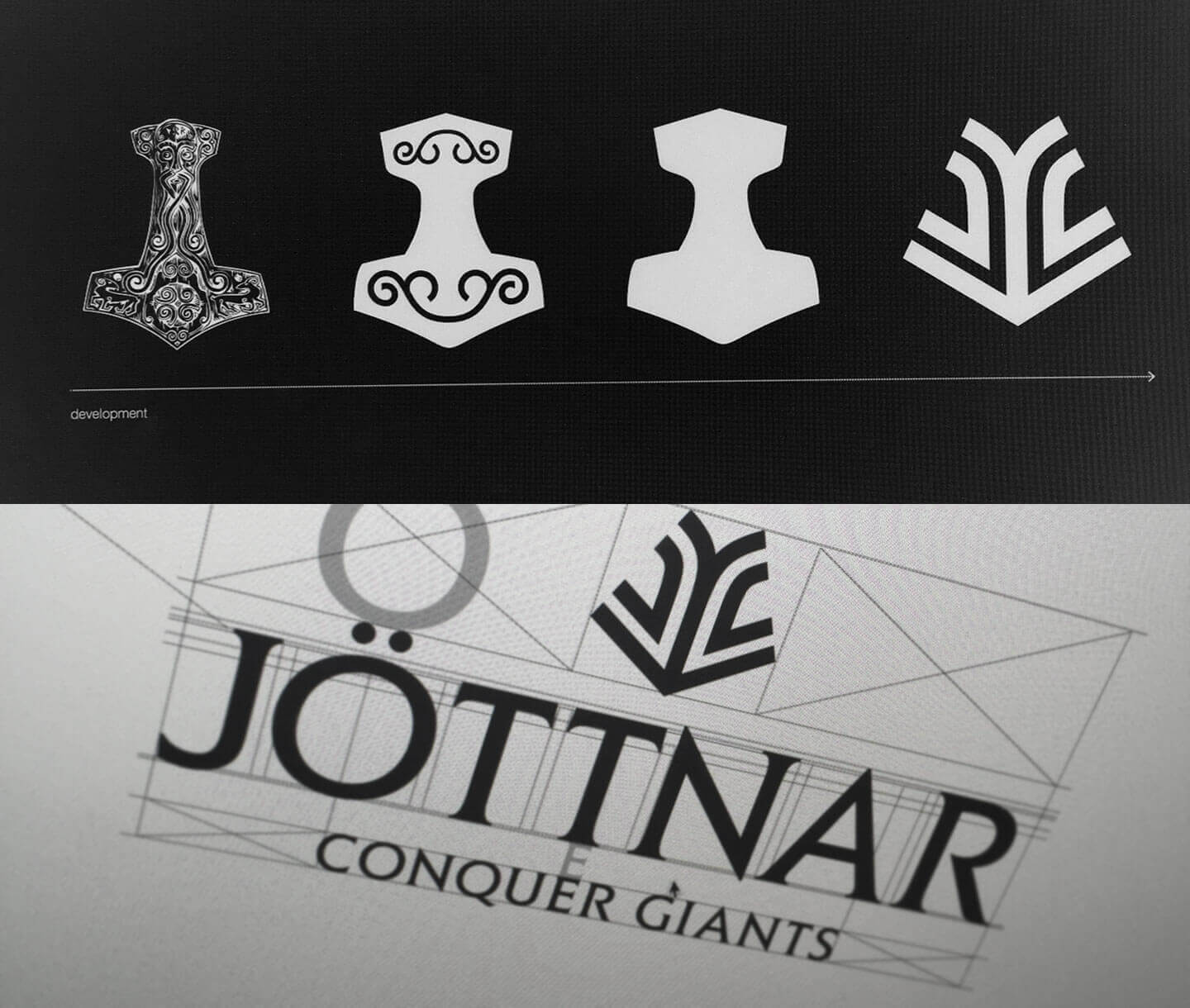 Jottnar logo design