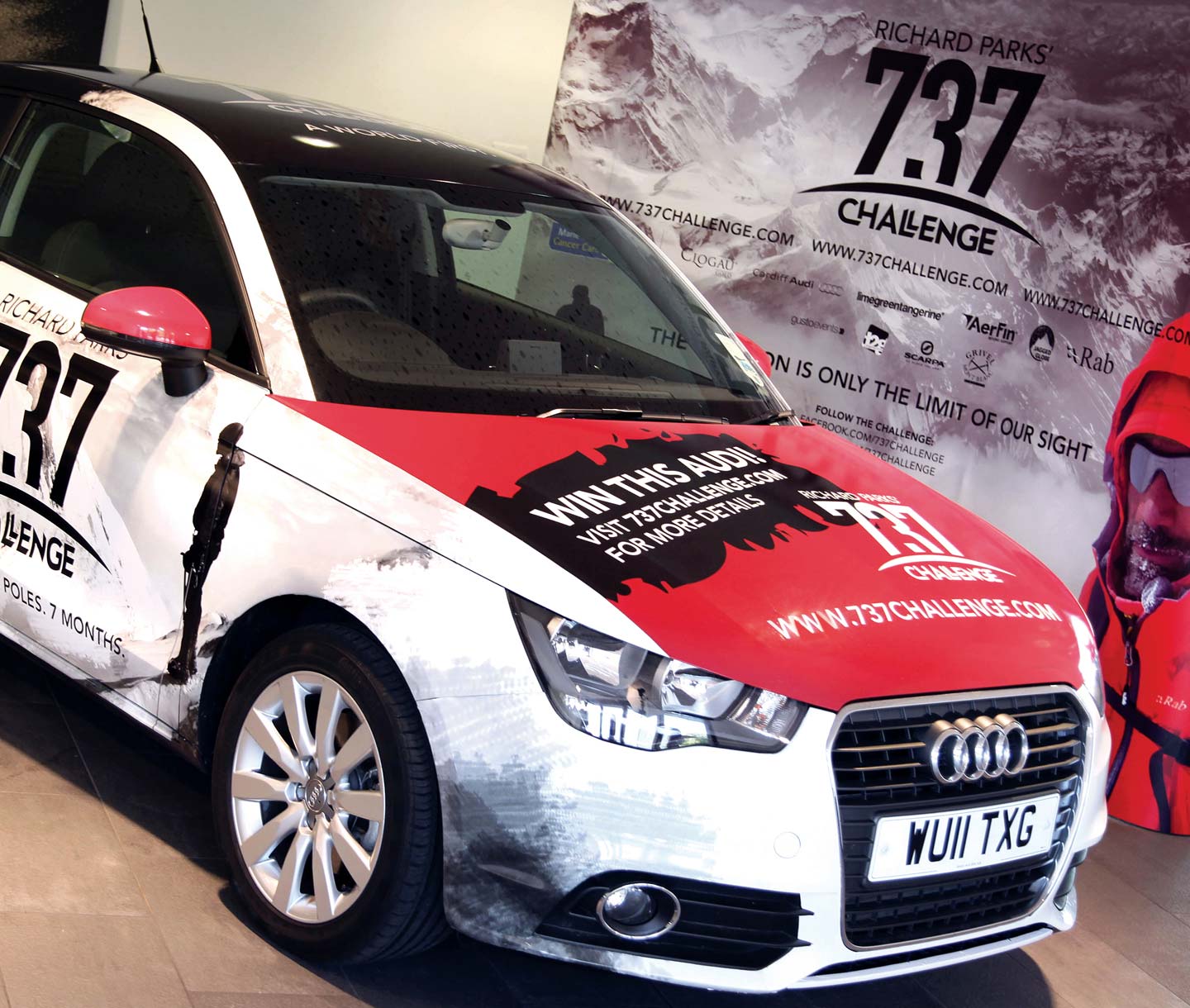 Richard Parks vehicle wrap