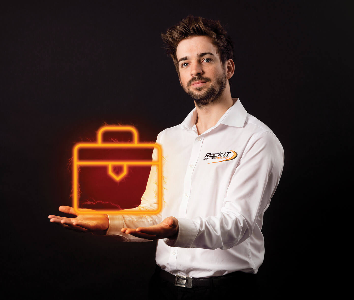 branded photography for RockIT