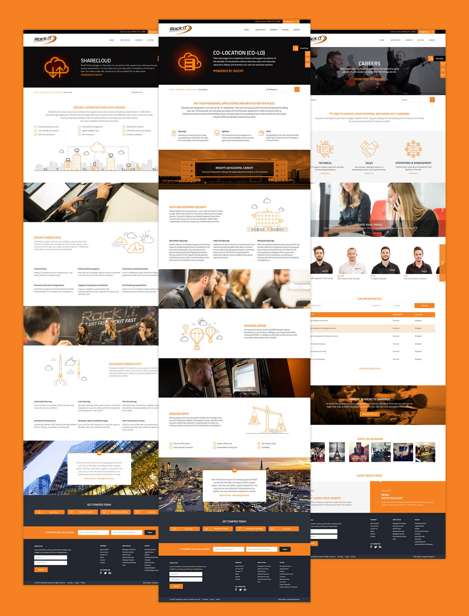 RockIT web designs